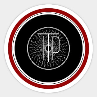 Into The Portal Record Icon Sticker